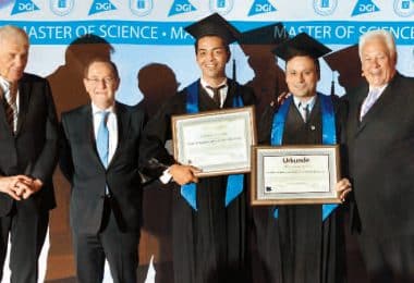 Auszeichnung Master of Science in Oral Implantology