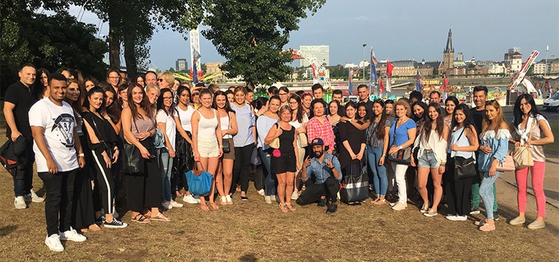 360°zahn Team auf Rheinkirmes Düsseldorf