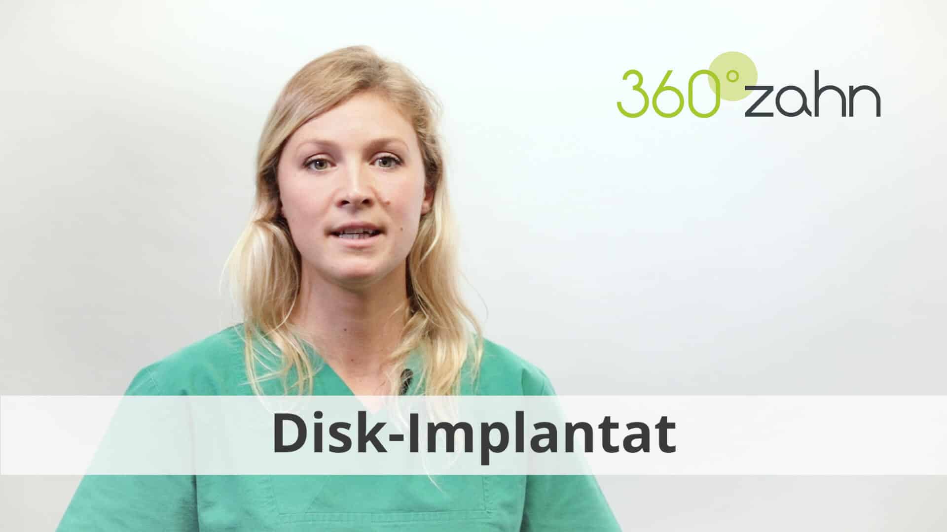 Video DiskImplantat DentalLexikon 360°zahn