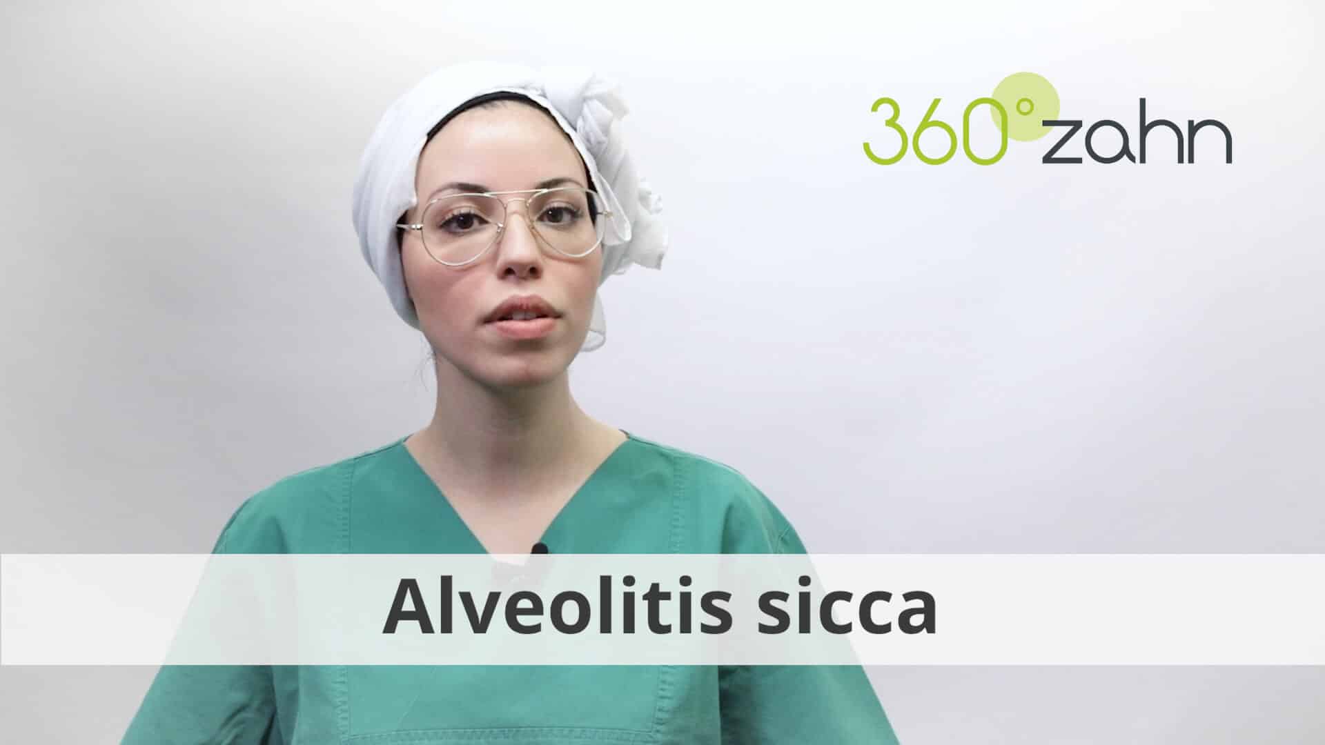 Alveolitis Sicca Nach 7 Tagen Video: Alveolitis sicca - Dental-Lexikon - 360°zahn